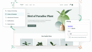 ecommerce hero section